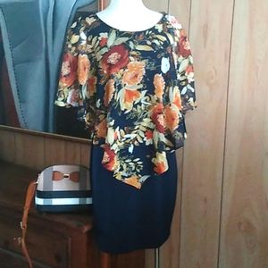 Capelet Sheath Dress

 